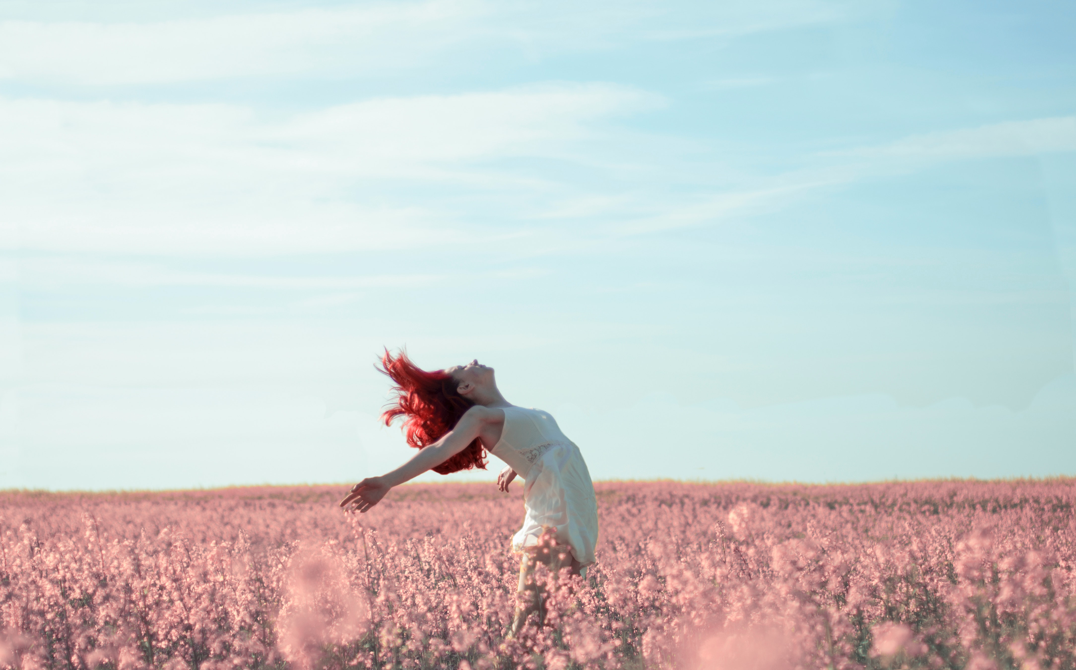 Image of relieved woman